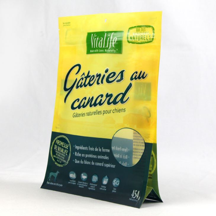 Чанта за храна за кучета с прозорец