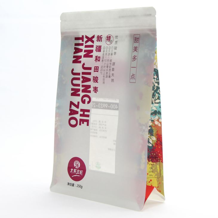 Странични дъгове плоски долни чанти за ядки закуски