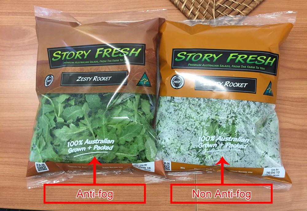 Био-приятелски пресни зеленчукови пластмасови торбички против мъгла Bio-friendly Fresh Vegetable Plastic Bags Anti-fog
