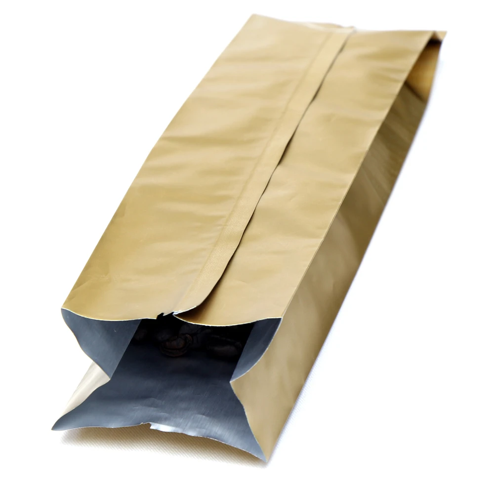Фабрика за търговия на едро Side Gusset фолио кафе чанта Factory Wholesale Side Gusset Foil Coffee Bag