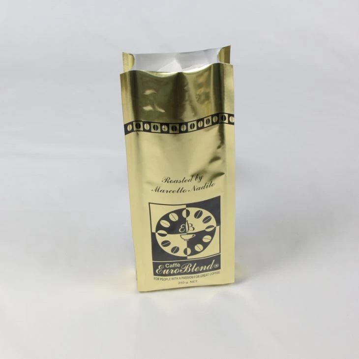 250g три странични запечатване потребителски печат алуминий фолио кафе чанта