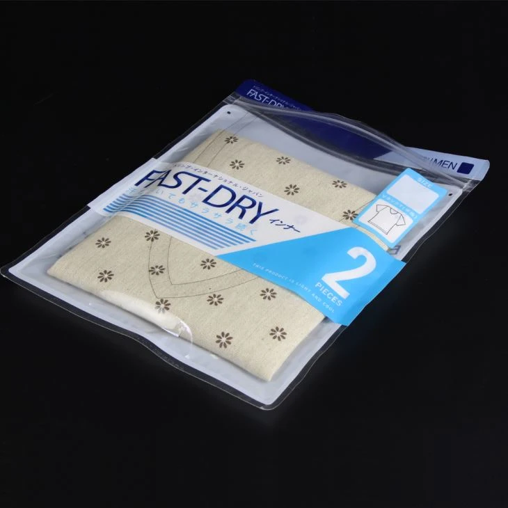 Пластмасови опаковки Опаковане Чанти с цип Топ Clear Window Custom Printing