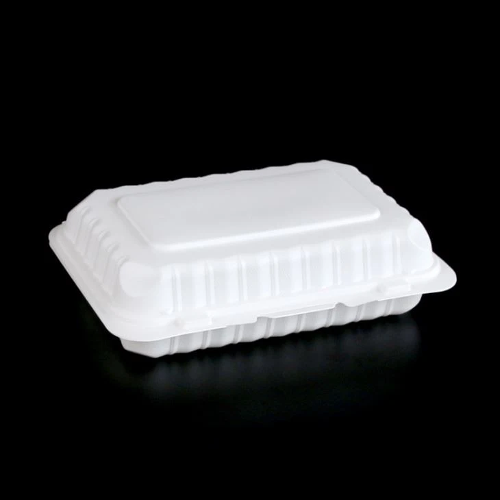 Biodegradables Clamshell Food Container Microwave Packaging