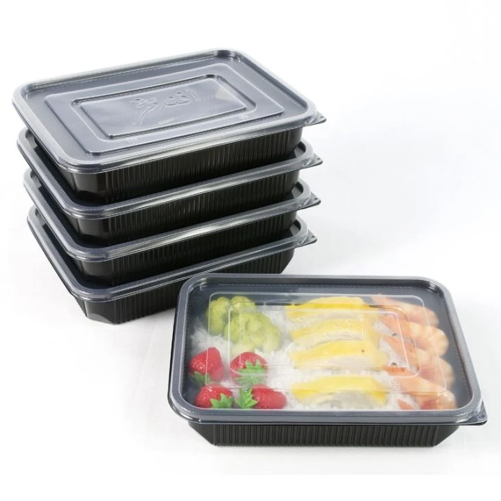 PP Plastic Box Plastic Material 1000ml Disposable Plastic Food Container