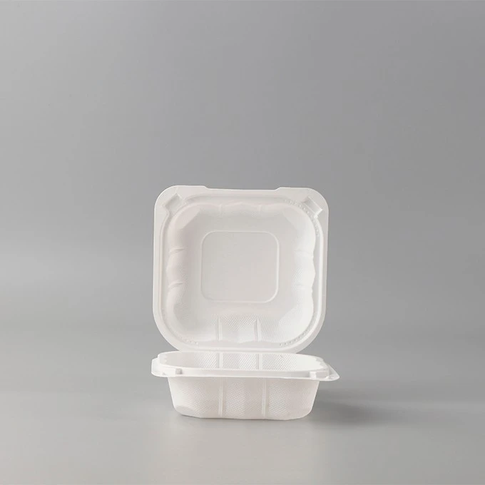 225 Biodegradable Hamburger French Fries Food Packaging Disposable Bento Lunch Box Take Away Plastic Food Container