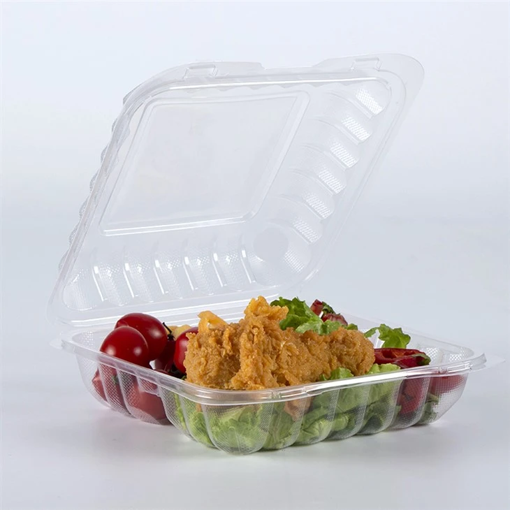 Прозрачни контейнери Bento Box за еднократна употреба