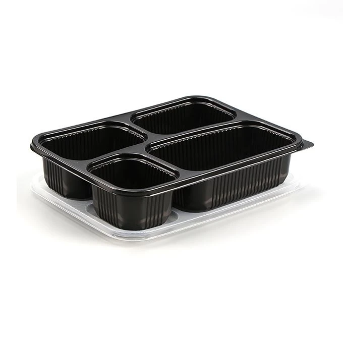 Еднократна кутия Bento 4 Comparement