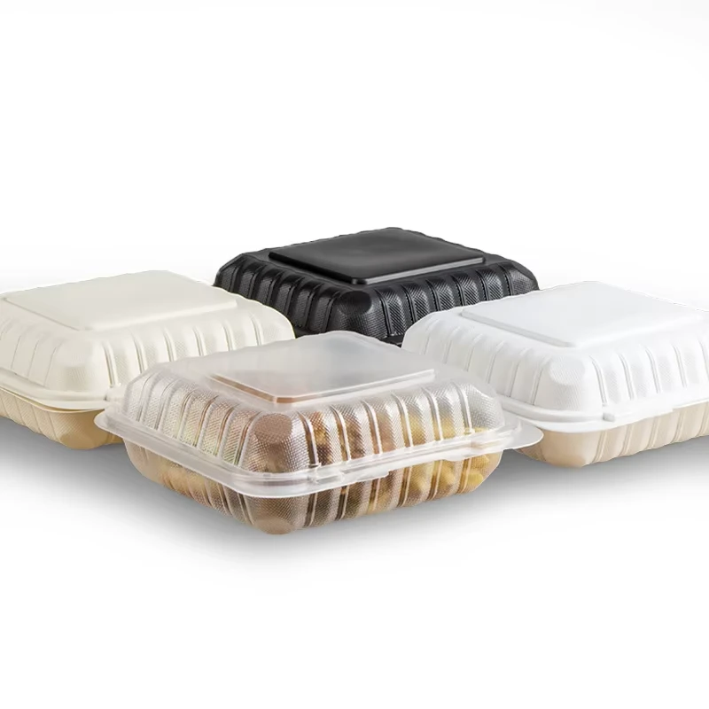 Clamshell Hinged Food Containers