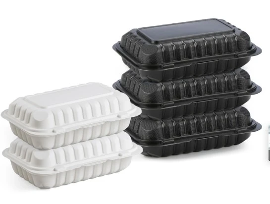9x6 Inch MFPP Hinged Food Container