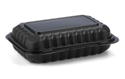 9x6 Inch MFPP Hinged Food Container