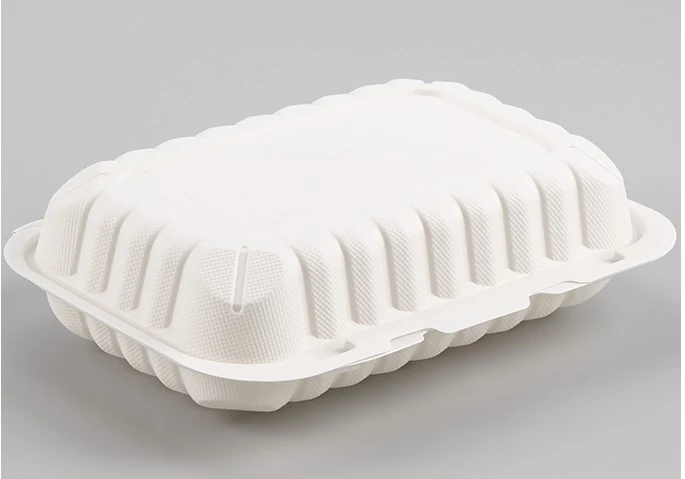 27oz Rectangle food box with lid