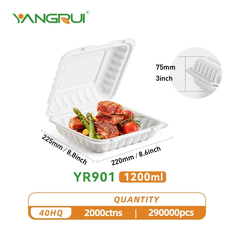 white to-go containers