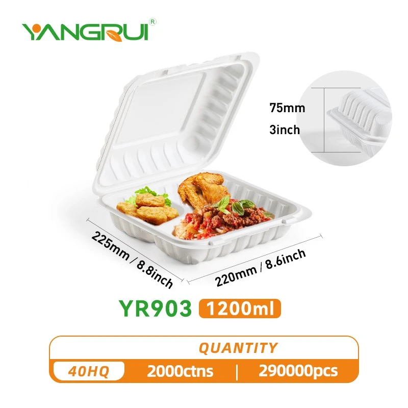 white to-go containers