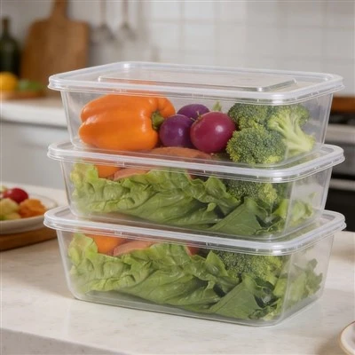 Clear Food Container With Lid